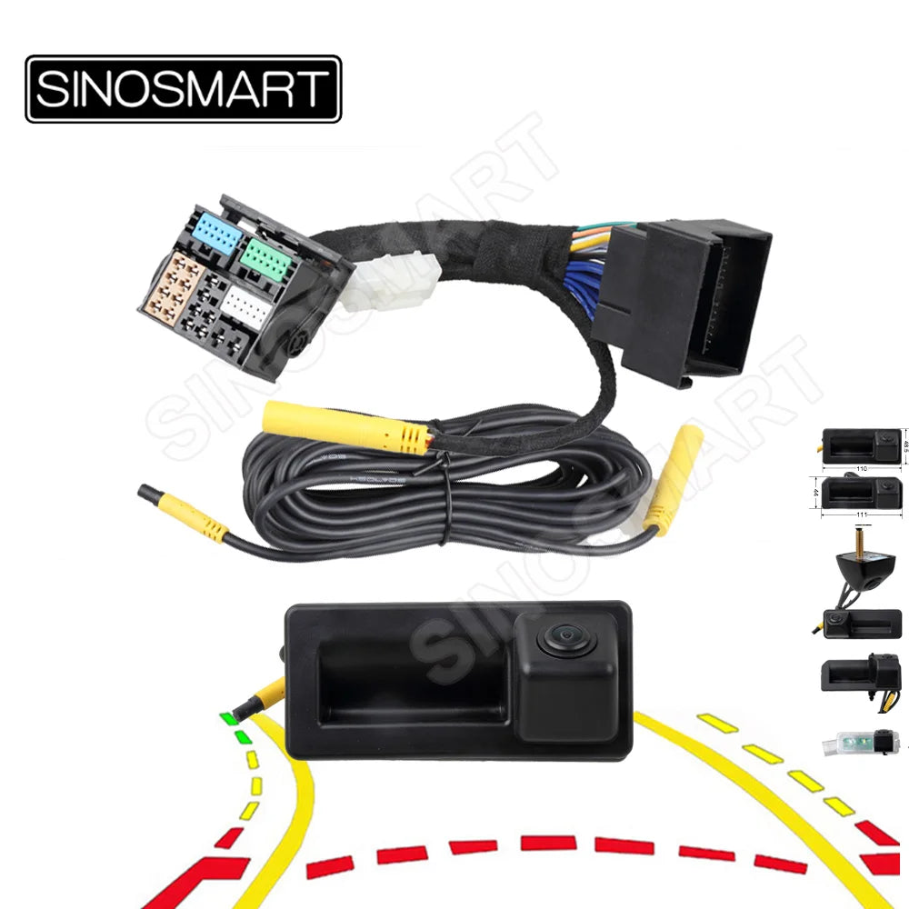 Dynamic Trajectory Reverse Camera for MQB Vehicles
