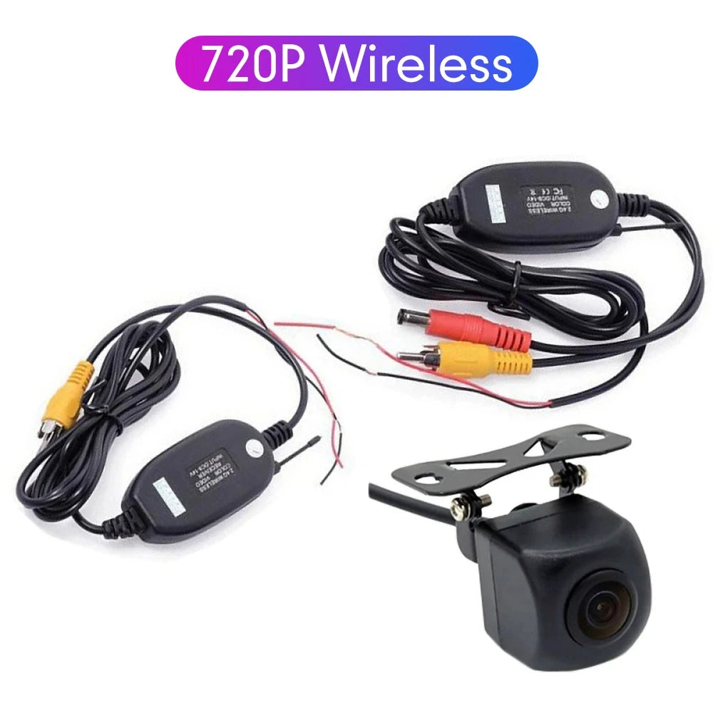 AHD Rear-View Car Camera, 720p or 1080p
