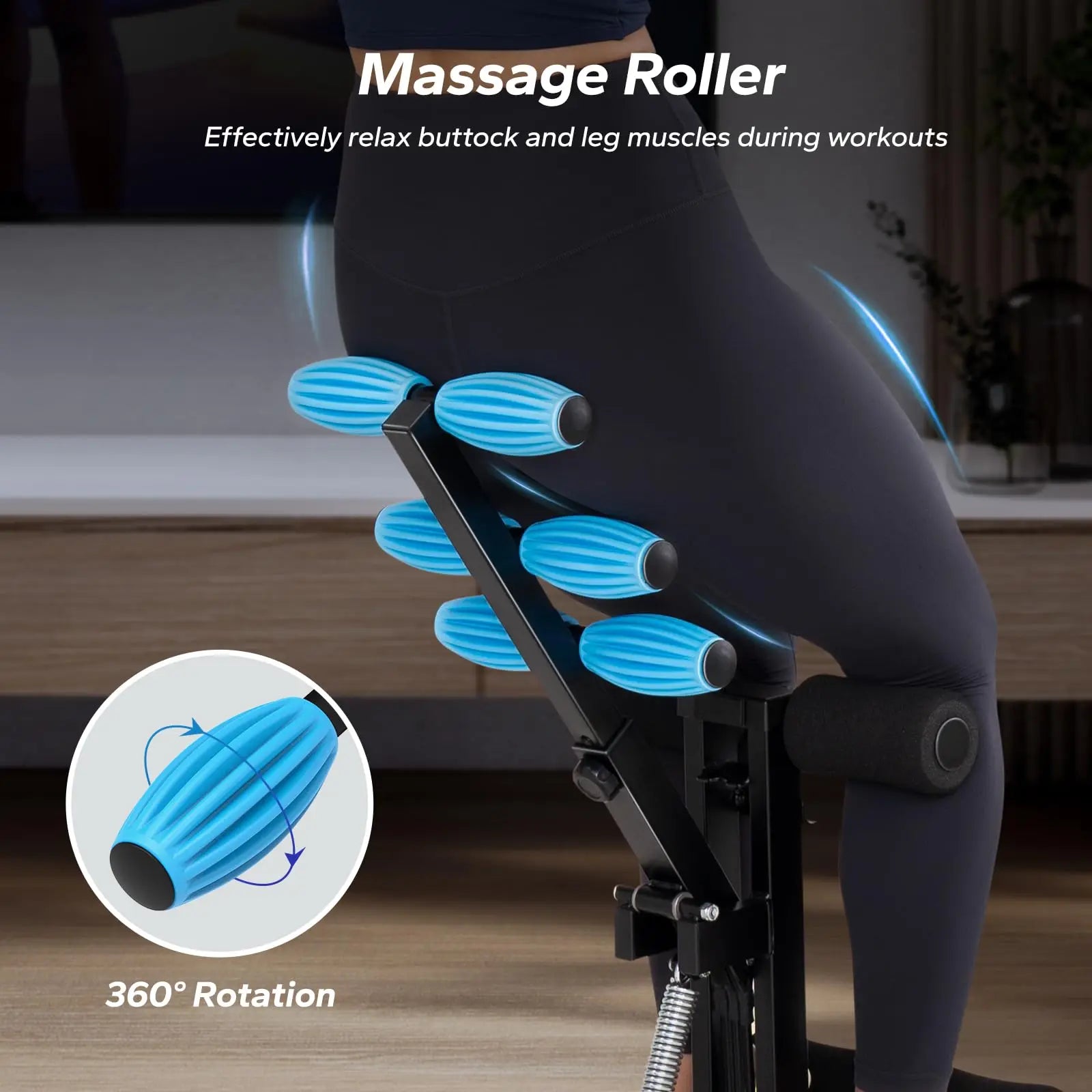 Adjustable Deep Squat Machine with Push-Up Function for Full Body Workouts