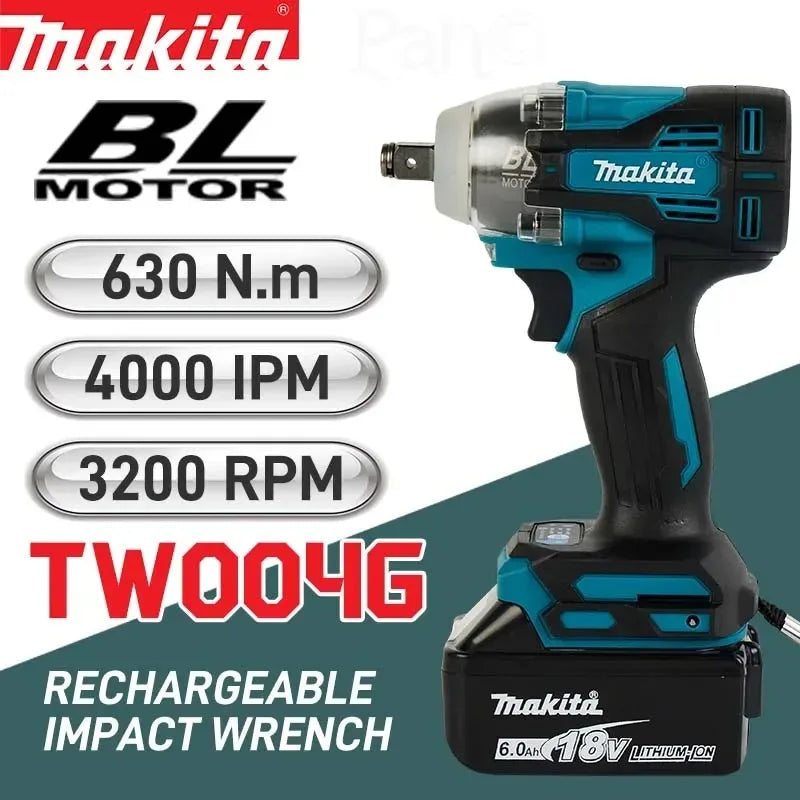 Makita TW004G 18v Battery Screwdriver Machine Brushless Electric Screwdriver Rechargable Drill Driver Without harger and battery
