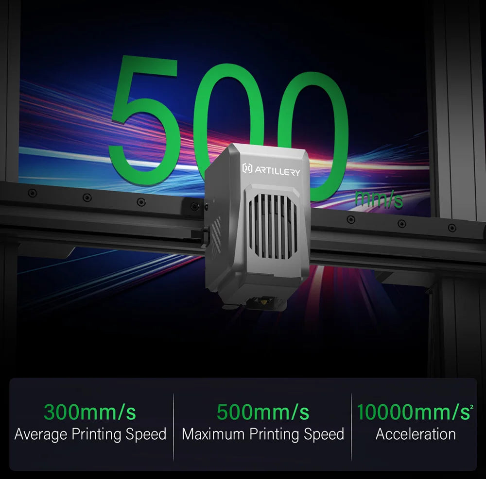 Artillery Sidewinder X4 Plus S1 Yüksek Hızlı 3D Yazıcı