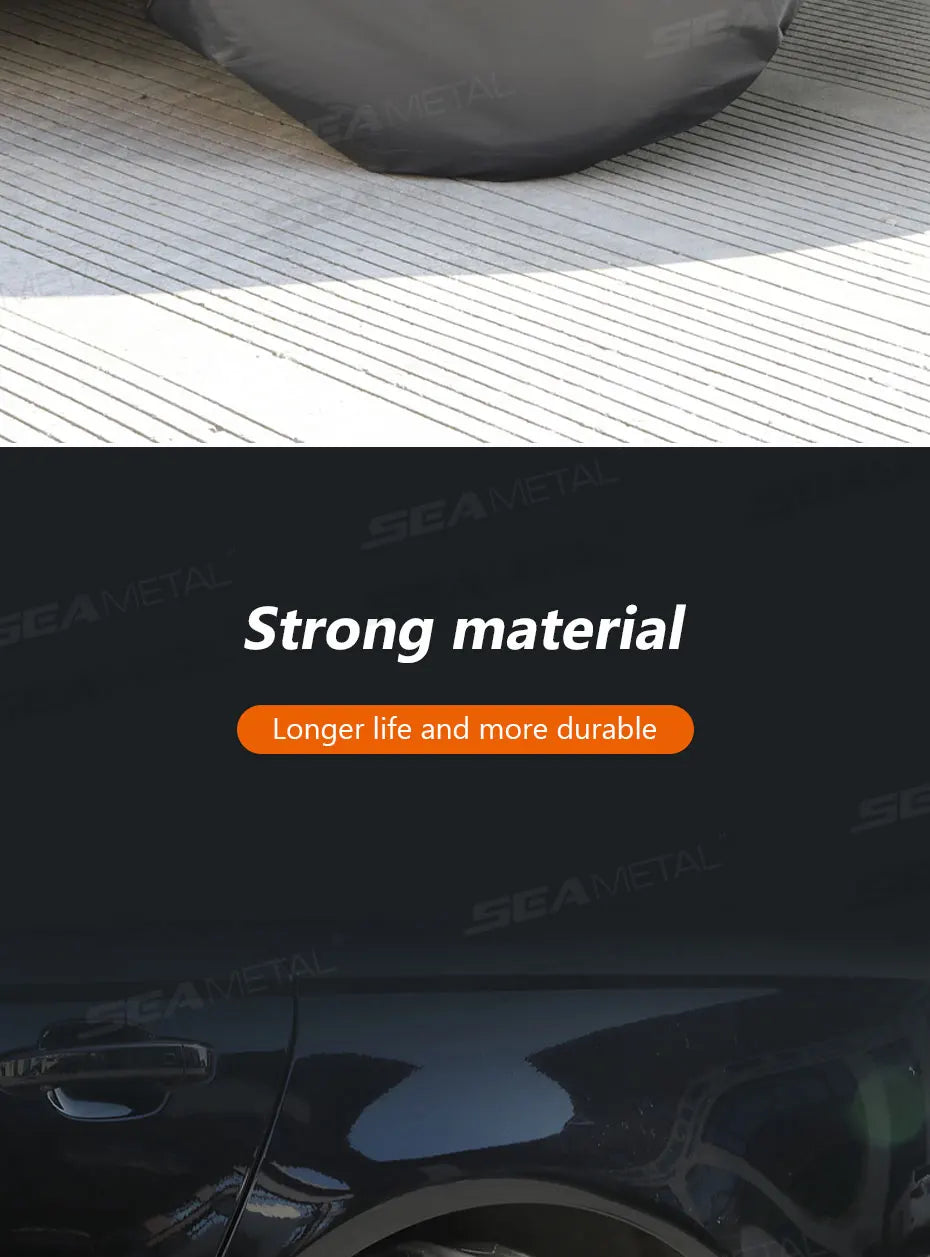 SEAMETAL Car Wheel Tire Cover for 29-32in Universal Waterproof Dustproof Tyre Protection Cover Full Wrapped Tire Storage Bag