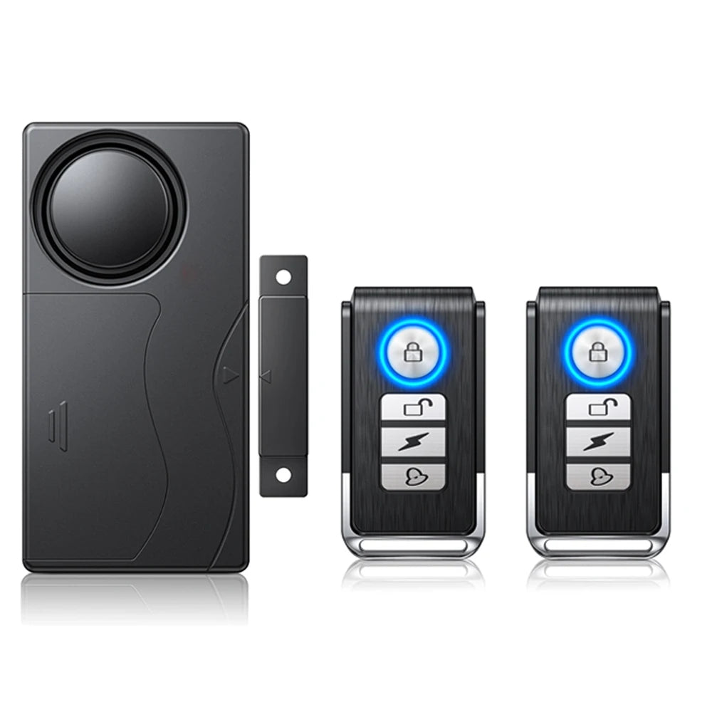 Wireless Door Contact Alarm with Remote Control