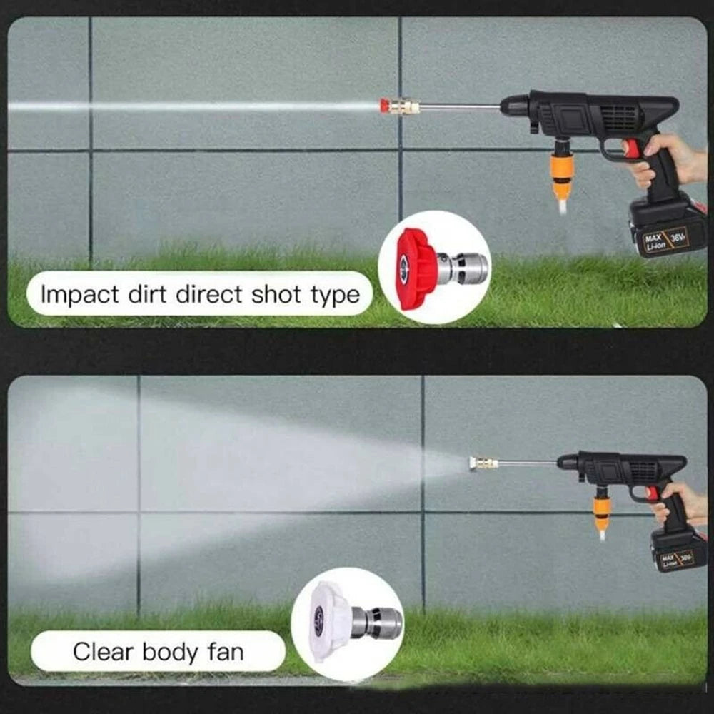 Elektrická vysokotlaková umývacia pištoľ Nabíjateľný systém na čistenie áut