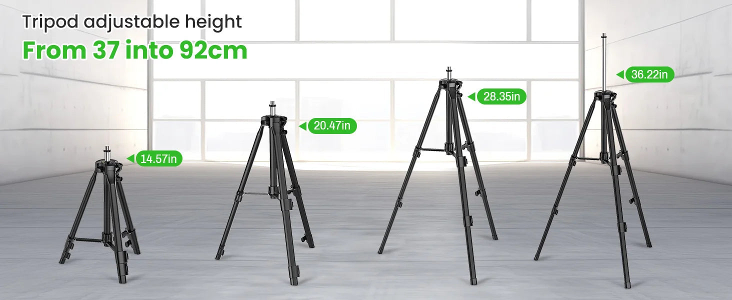 16 Lines 4D Laser Level green line SelfLeveling 360 Horizontal & Vertical power Laser level Professional Construction Tools