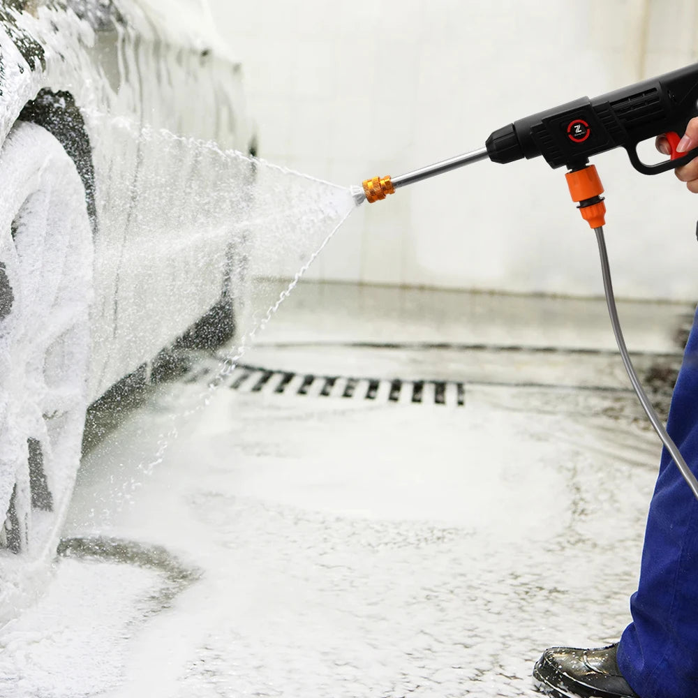 200W Cordless High Pressure Spray Gun Car Washer