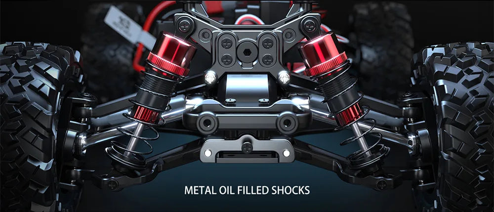 Hyper Go MJX 14210 V2.0 1/14 RC Araba 55KM/S Yüksek Hız Fırçasız 2.4G Uzaktan Kumandalı 4WD Off-road Yarış RC Kamyon Elektrikli Oyuncak