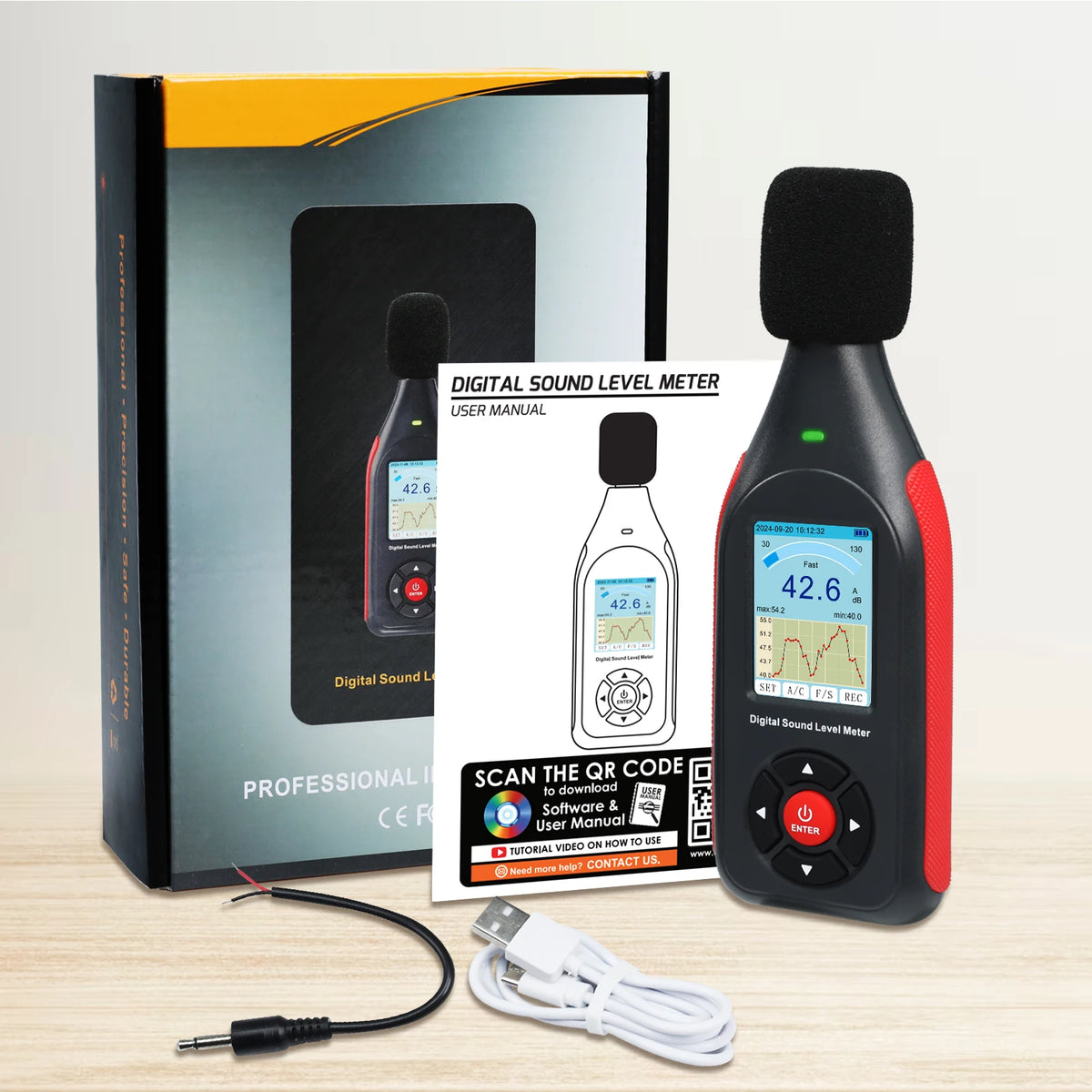 Digital Sound Level Meter with Data Logging