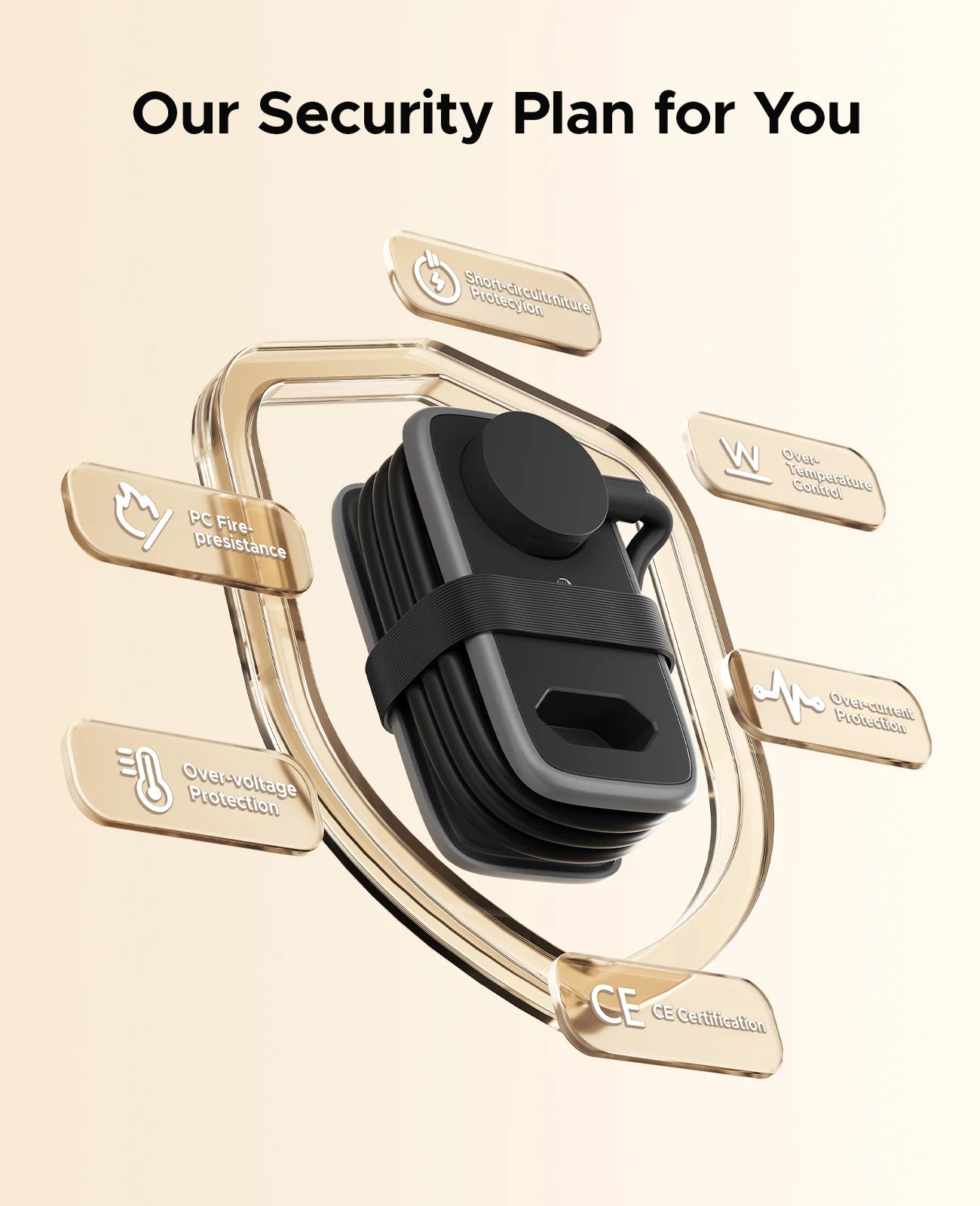 Ciabatta da viaggio ORICO con spina EU e ricarica USB