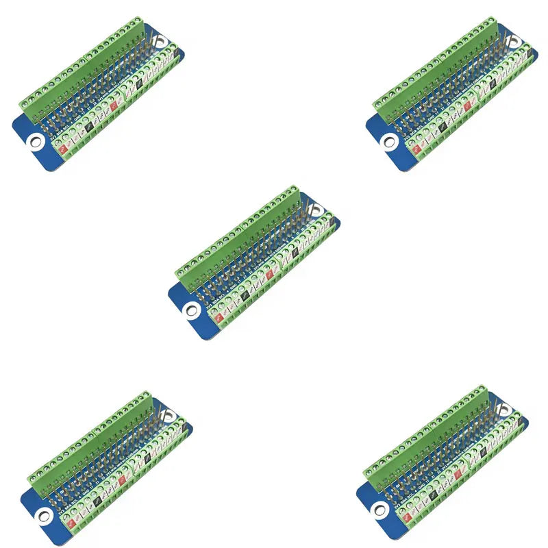 Raspberry Pi GPIO-läpivientikortti ruuviliittimillä