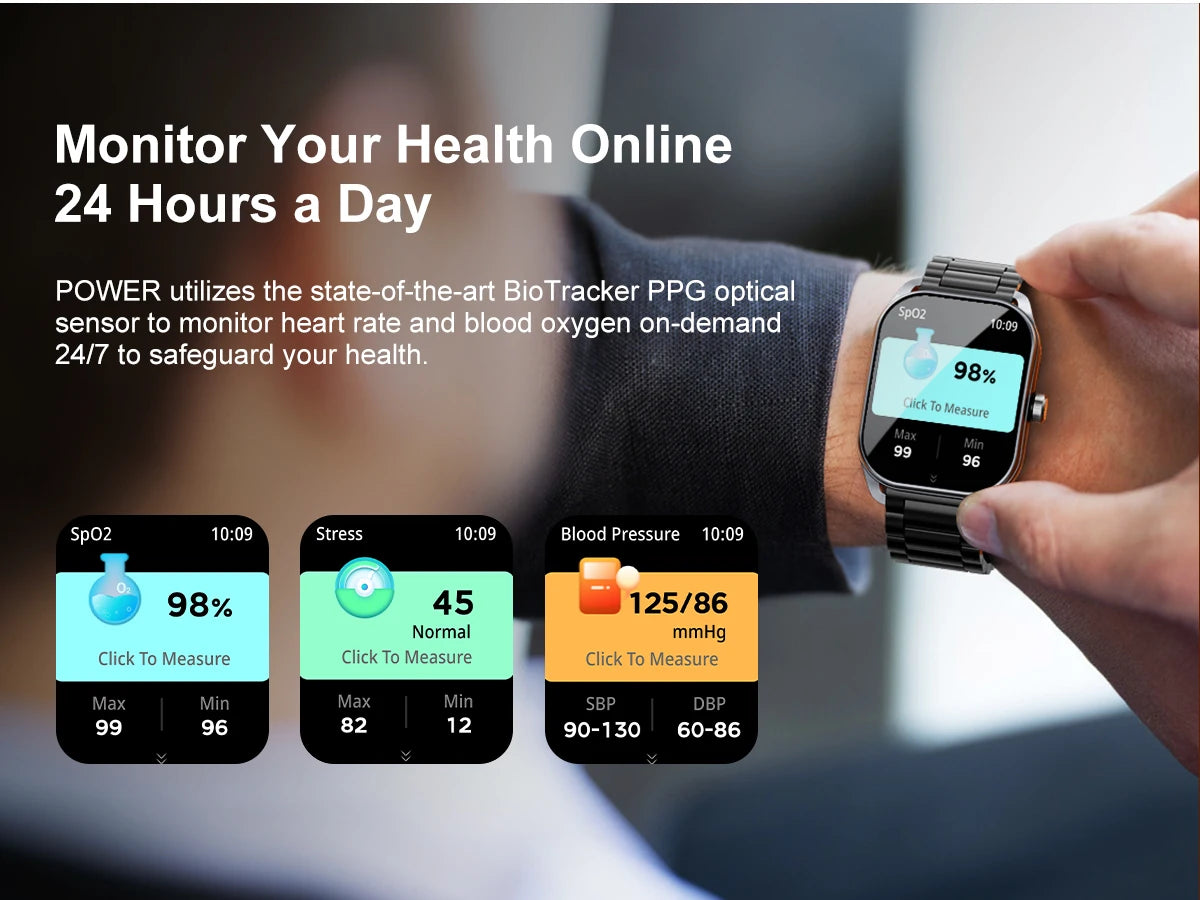 2024 Smart Watch for Men with 2.01-Inch Curved Display