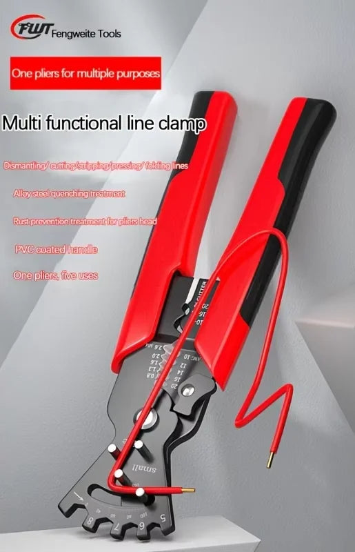 Multifunction Wire Bending and Crimping Pliers