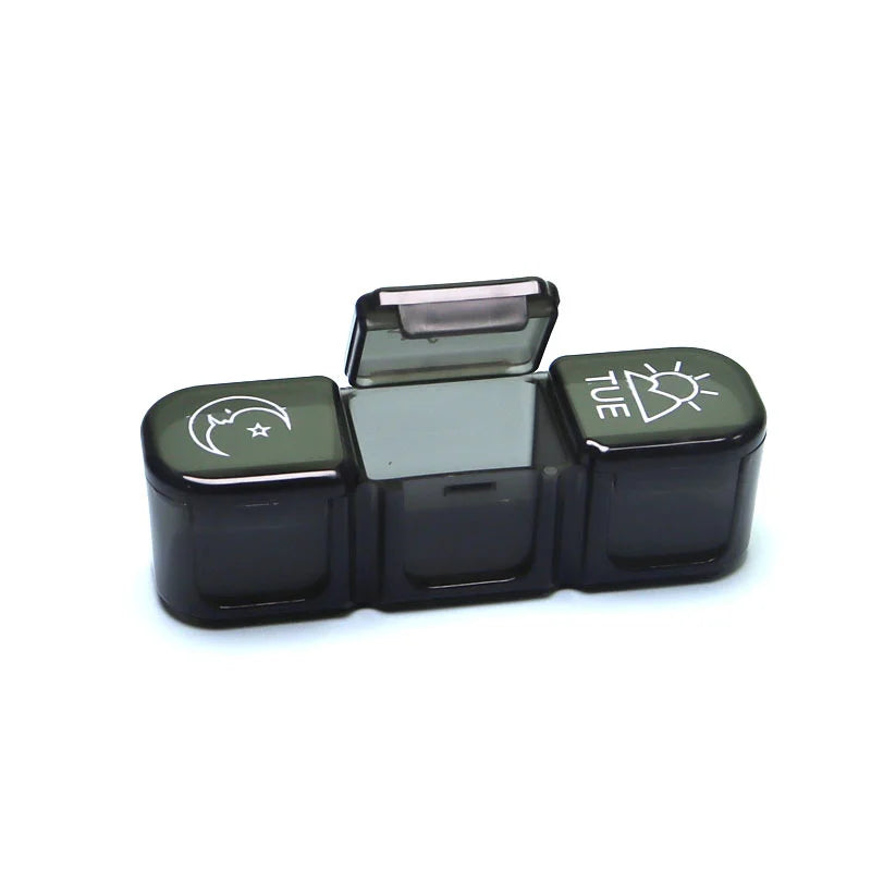 7-Day Weekly Pillbox with 14 Cells
