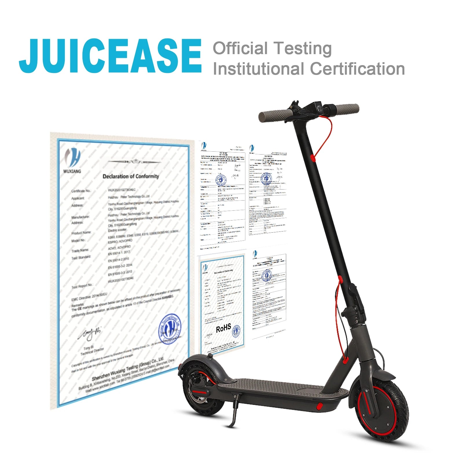 JUICEASE Ultra Long Range Smart Electric Scooter