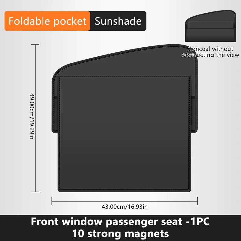 Car Window Sunshade Magnetic Side Window Curtain