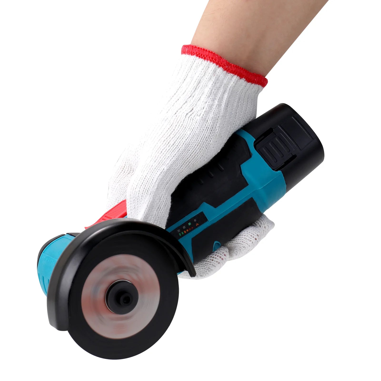 19500rpm 12V Mini Angle Grinder Grinding Cordless Machine Lithium Battery Rechargeable Grinder Cushing Power You