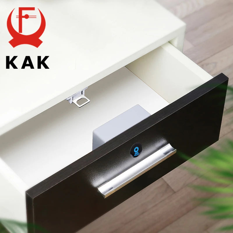 قفل إلكتروني KAK لخزانة مقفلة بنظام RFID قفل خزانة غير مرئي قفل درج مخفي أقفال بدون مفتاح أمان الأطفال قفل باب أجهزة قفل