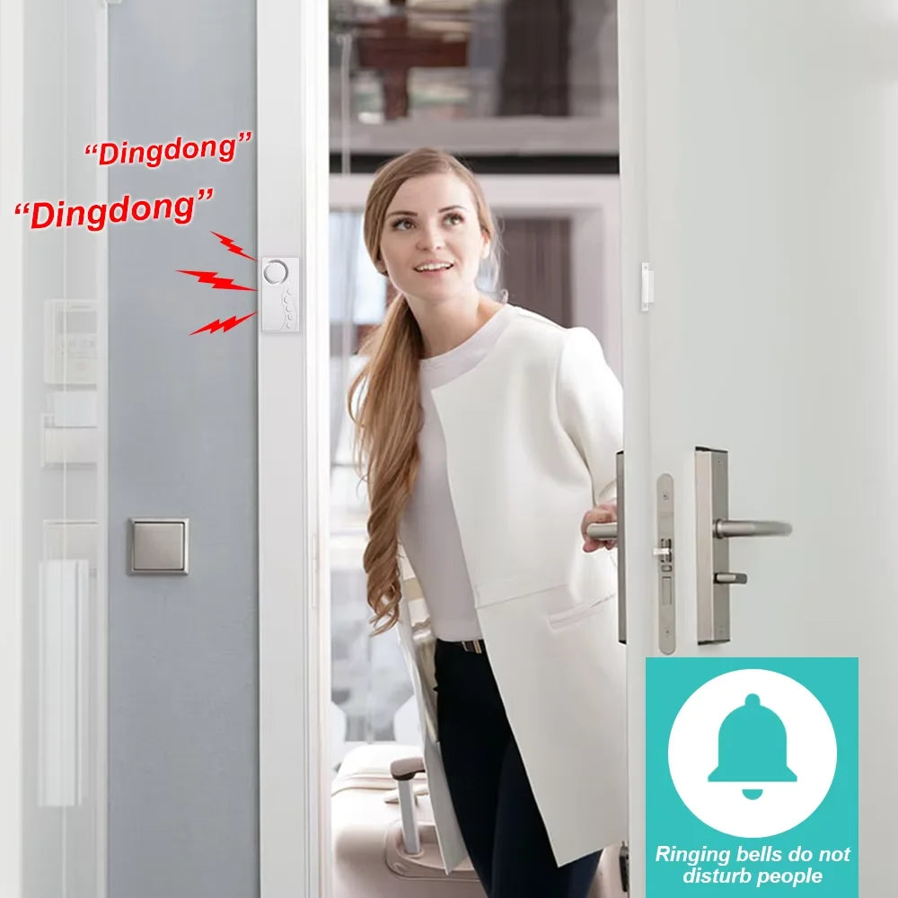 New Freezer Door Alarm with Delay 3/15/30/60 Seconds Adjustable Delay Refrigerator Alarm Wireless Door Open Ala