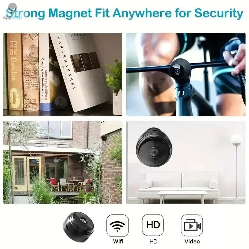 A9 HD Wifi Smart Monitor Surveillance Cameras Sensor Camcorder Web Video Home Safety Wireless Security Spy-shop.com