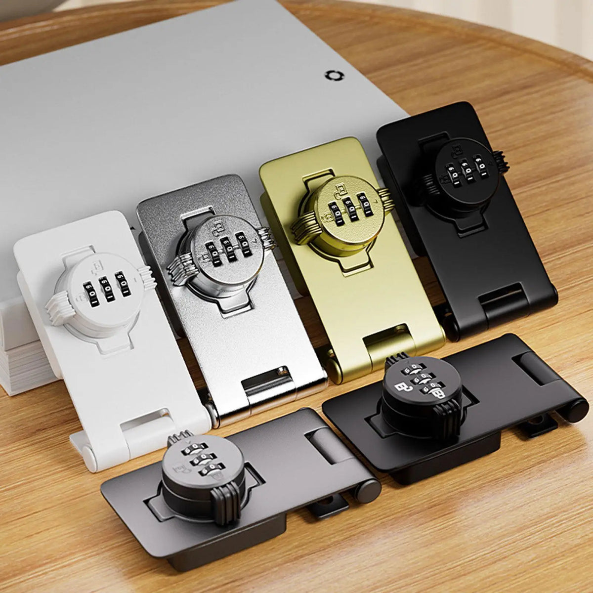 Rotating Combination Hasp Cabinet Lock