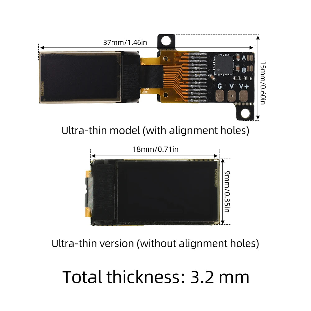 Mini OLED DC-Voltmeter-Modul