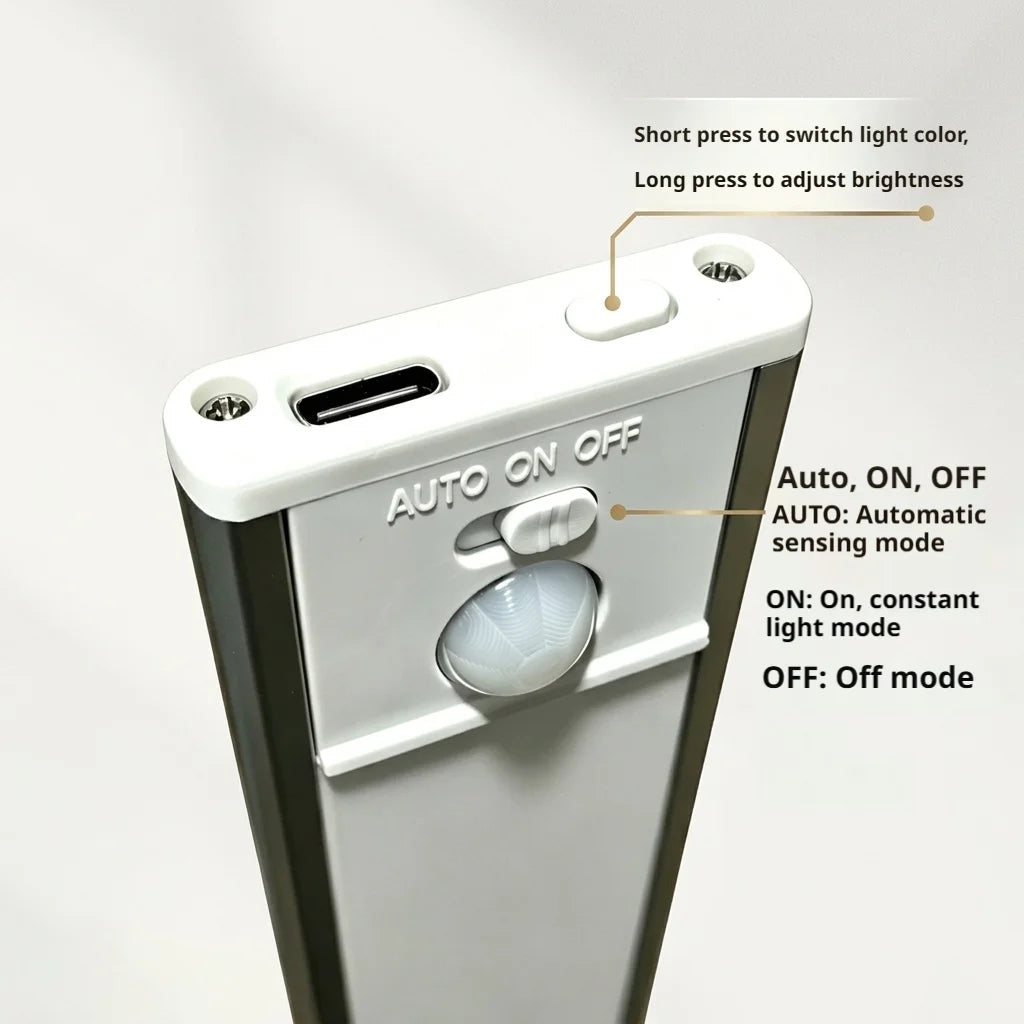 SEAMETAL Universal Trunk Car Sensor Light Wide-Area Detection Magnetic Installation No Wiring Ultra-Long Battery Life LED Light