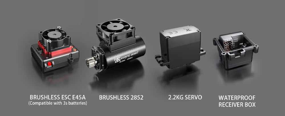 Hyper Go MJX 14210 V2.0 1/14 RC Araba 55KM/S Yüksek Hız Fırçasız 2.4G Uzaktan Kumandalı 4WD Off-road Yarış RC Kamyon Elektrikli Oyuncak