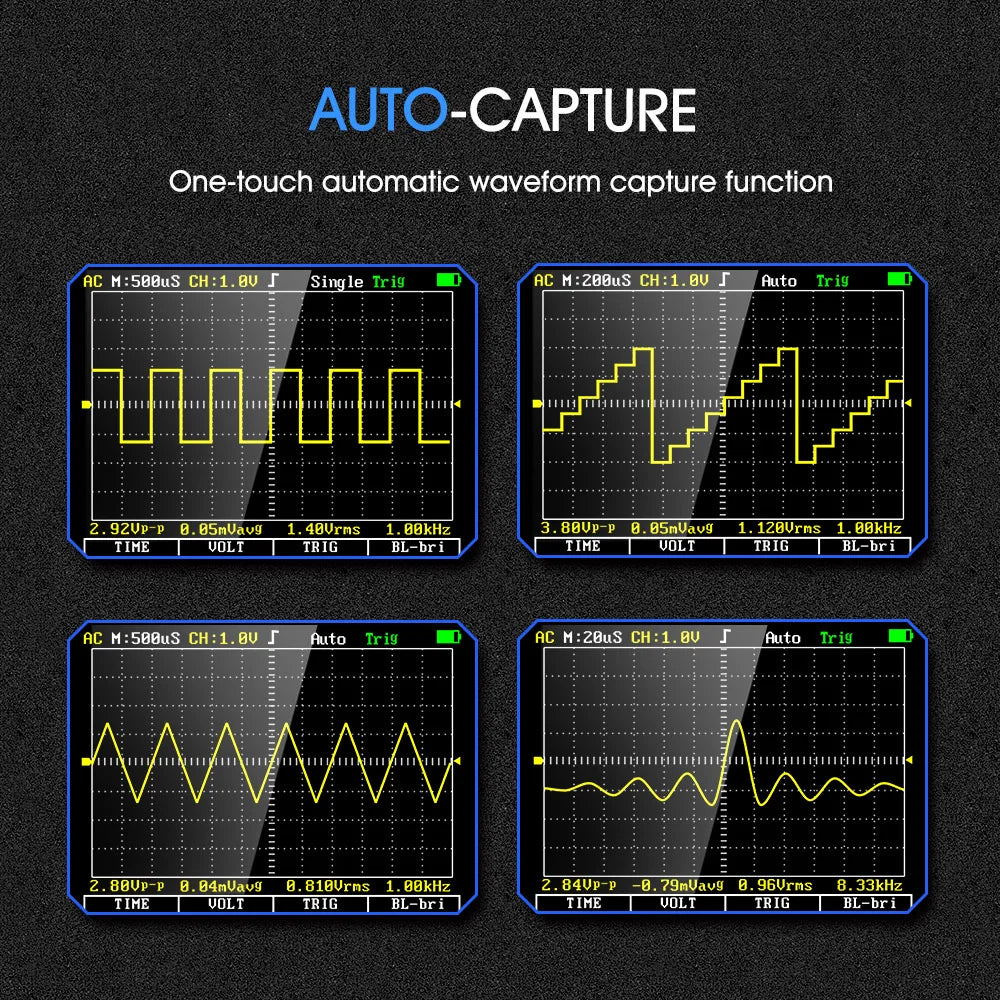 Oscilloscope multimètre portable ET2010A