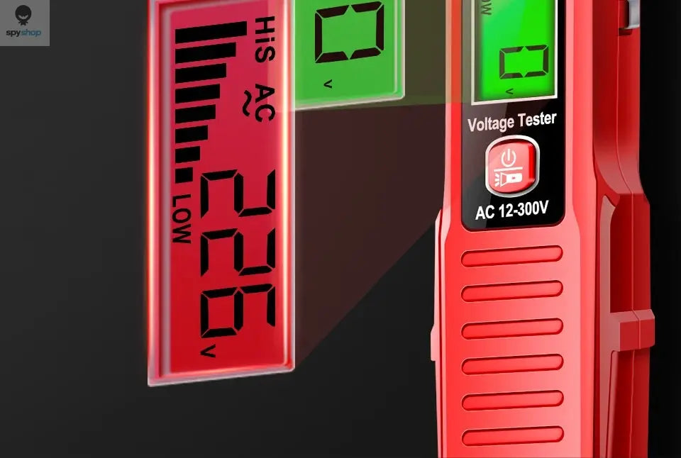 ANENG VD807 One-word Induction Portable 50/60Hz Smart Electric Pen Tester NCV Sensor AC 12-300V Non-contact Wire Detector Tools