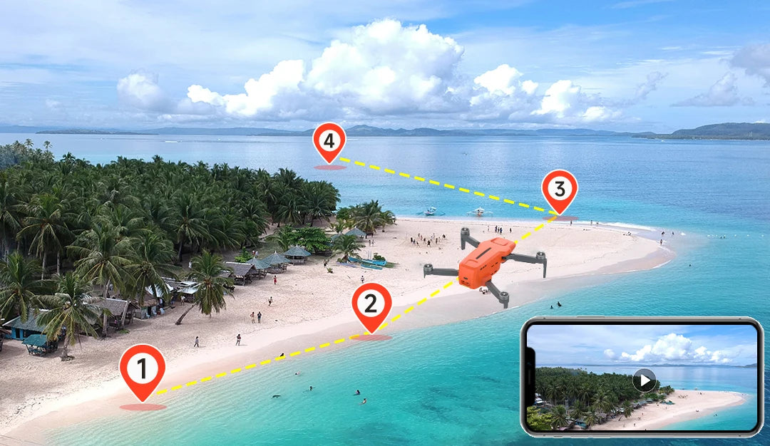 FIMI Mini 3 AI Süper Gece Video Dronu 4K Kameralı