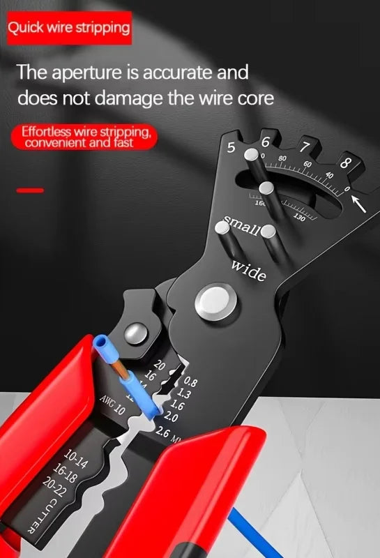 Multifunction Wire Bending and Crimping Pliers