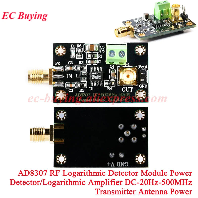 Modulo rilevatore RF e amplificatore opzioni
