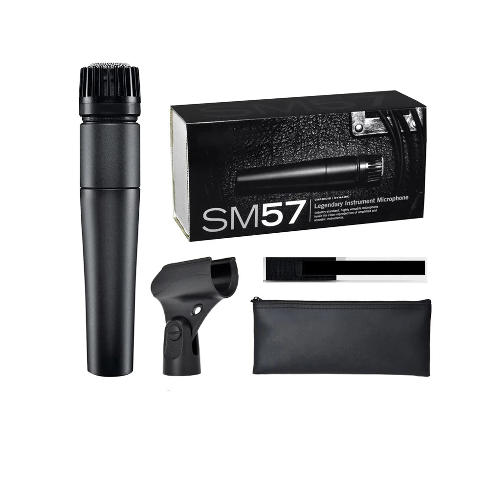 Wired Dynamic Instrument Microphone with Cardioid Pattern