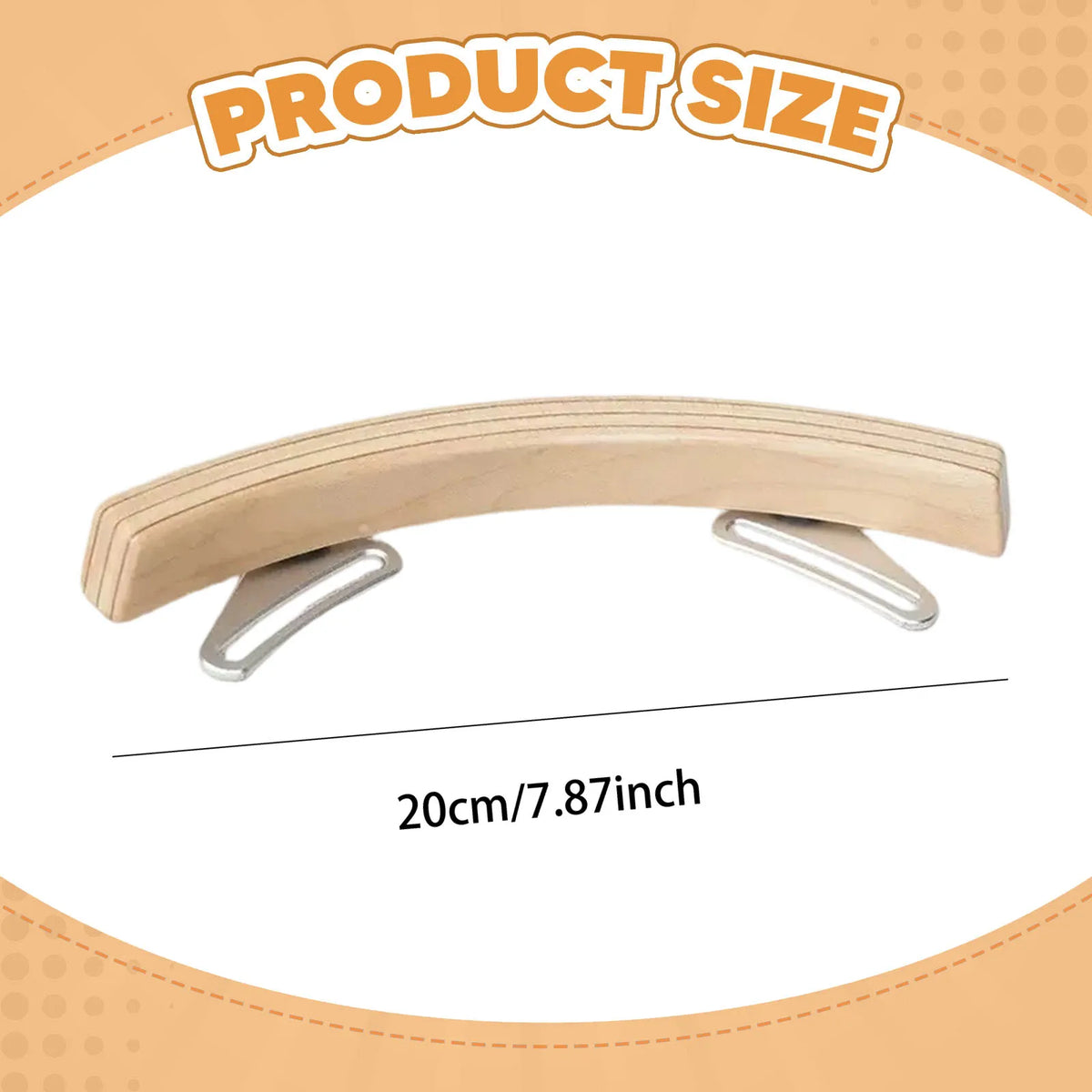 Wooden Drum-Rim Percussion Block