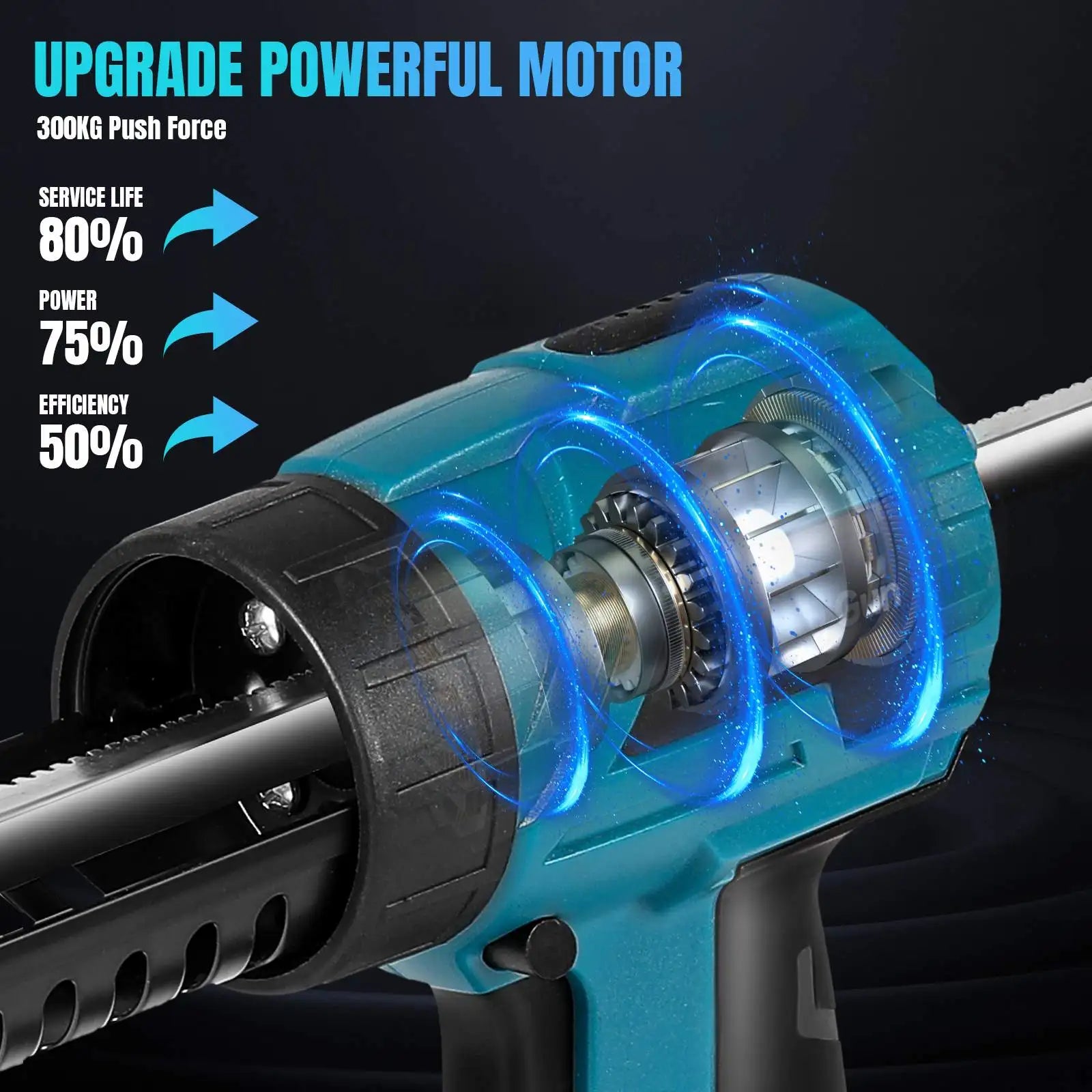 Electric Caulking Gun for Makita 18V Batteries