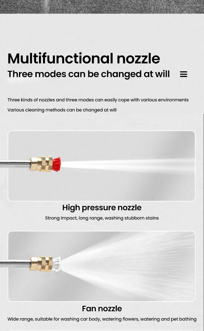 600W Cordless High Pressure Cleaner for Makita 18V Battery