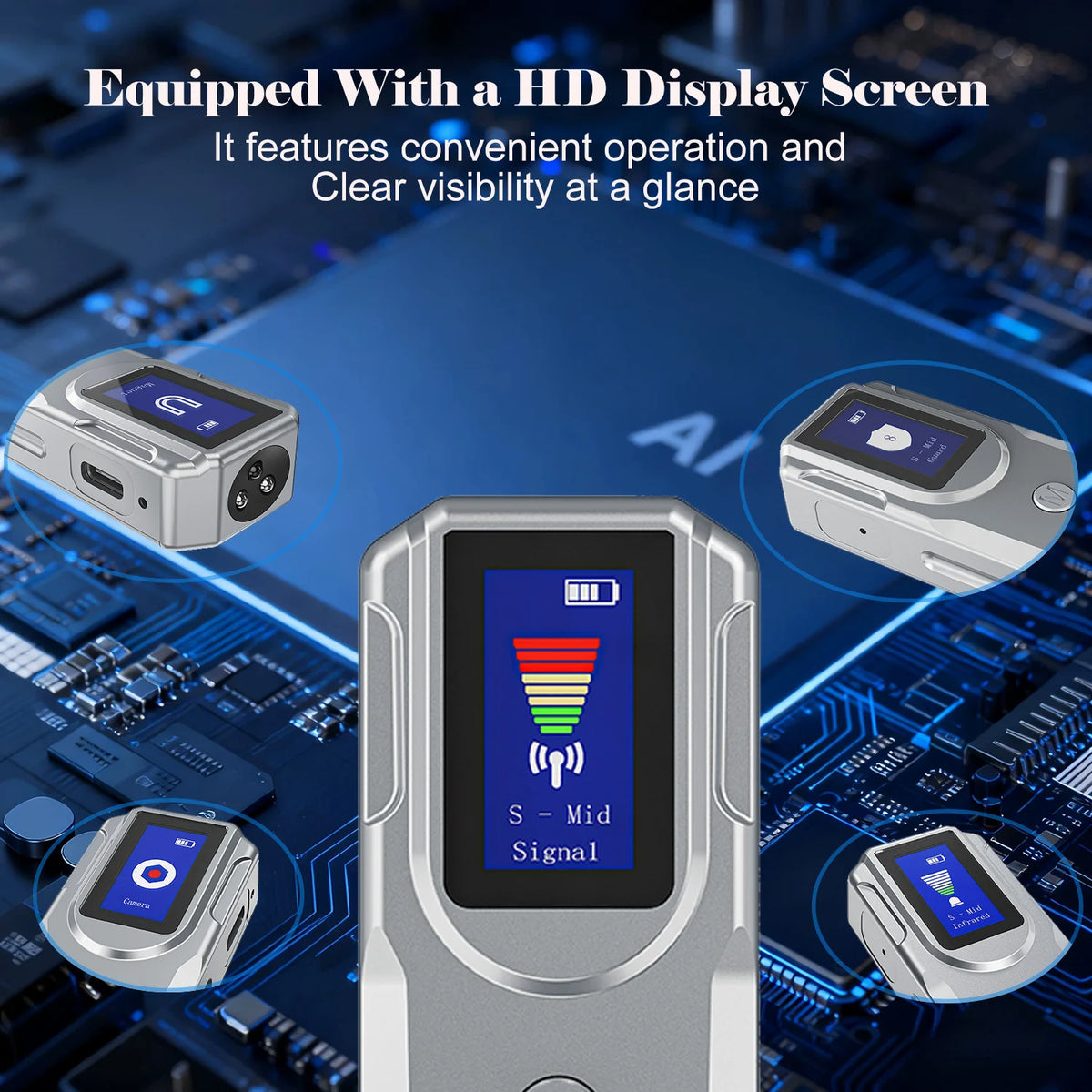 T2 Portable RF and Optical Camera Detector