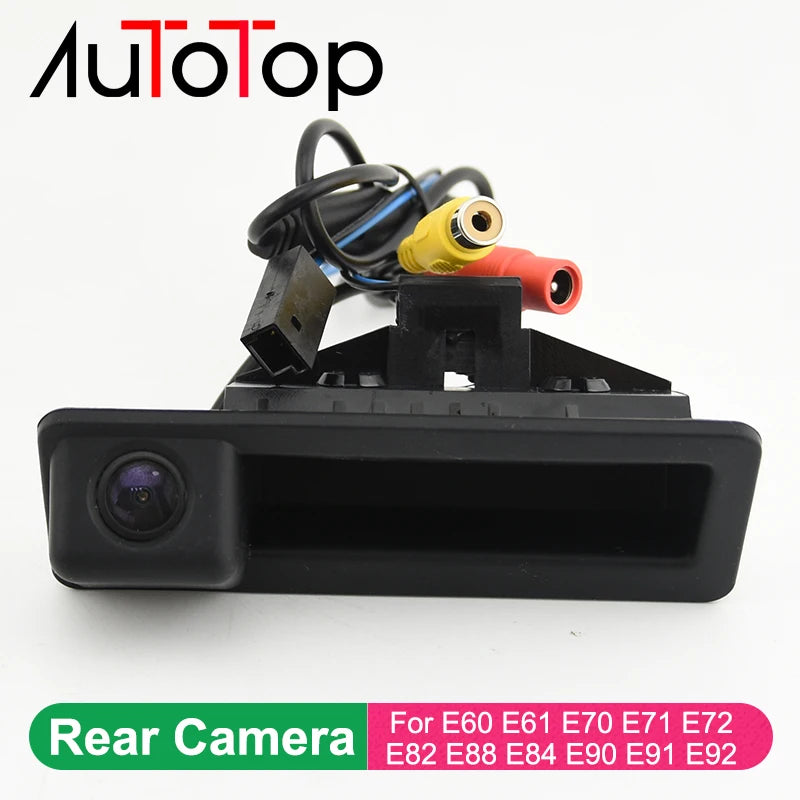 BMW Reverse Camera Backup Trunk Handle Rear View Parking Camera