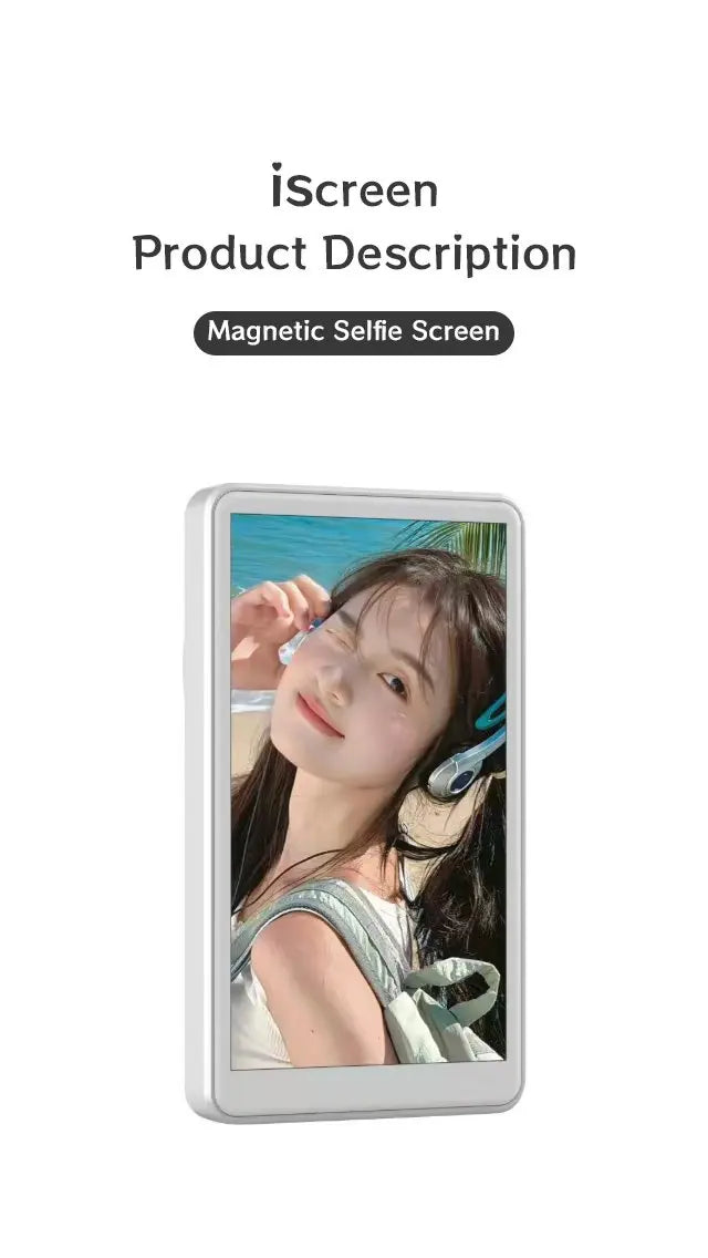 Magnetische achter-kamer monitor voor video van telefoon