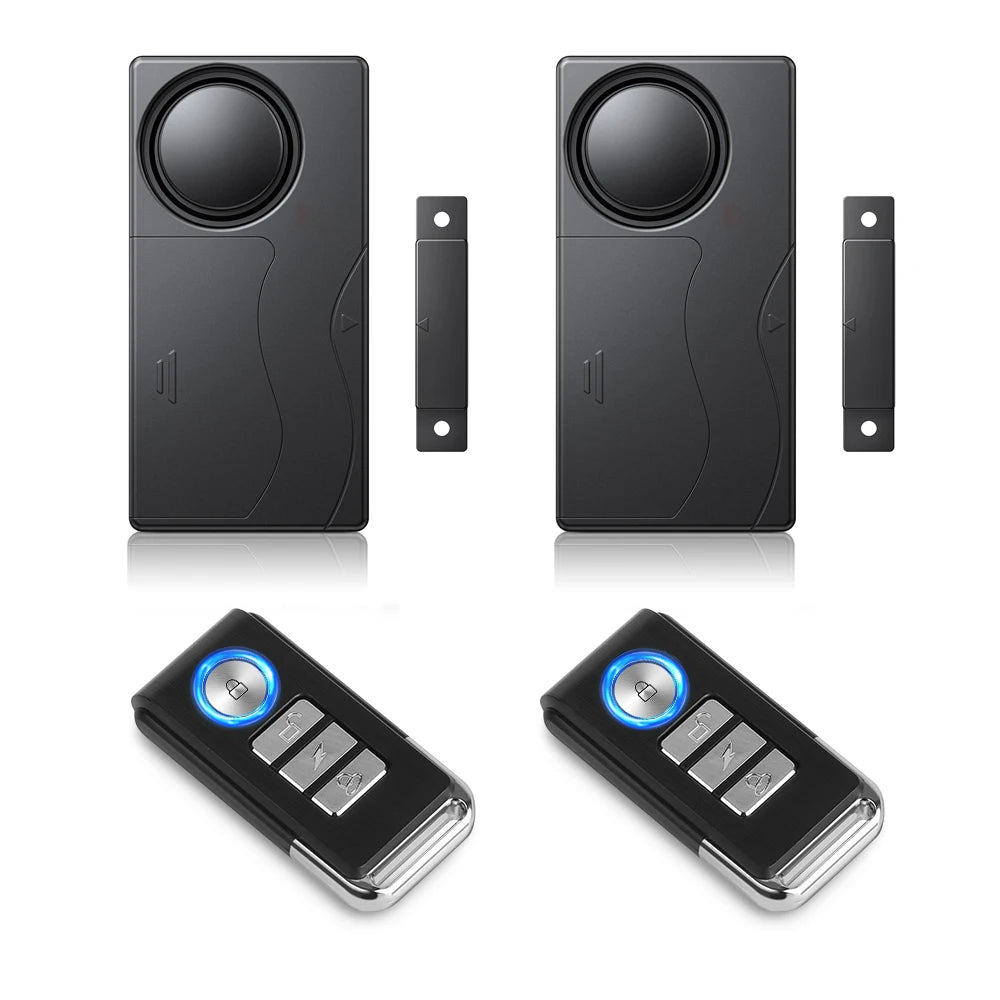 Wireless Door and Window Alarm - Remote Kit Options