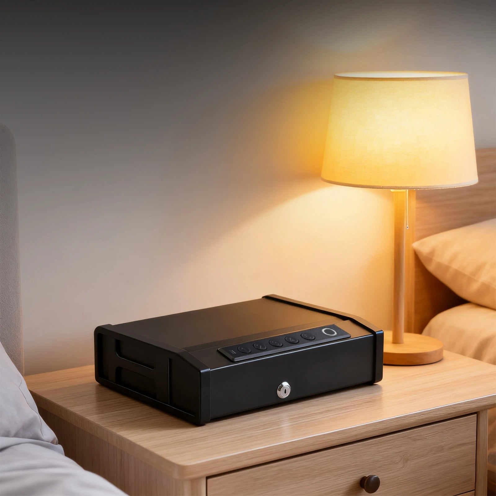 Home Safe Box with Advanced Access Protection