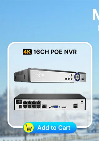 4K 8MP PoE IP Bullet Security Camera with Two-Way Audio