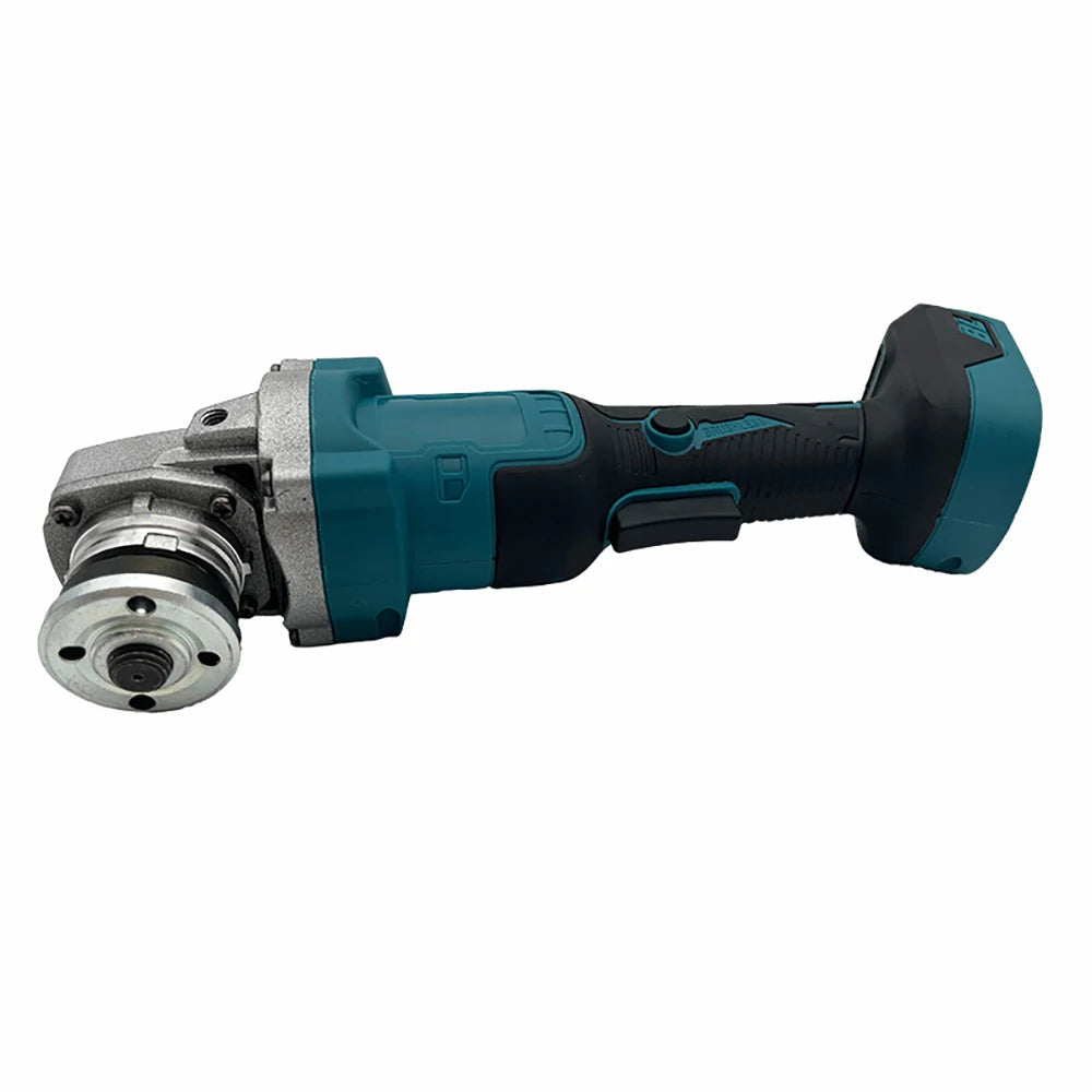 125MM Brushless Electric Angle Grinder 3 Speeds Cordless Grinder Cutting Machine Woodworking Power Tool for Makita 18v Battery