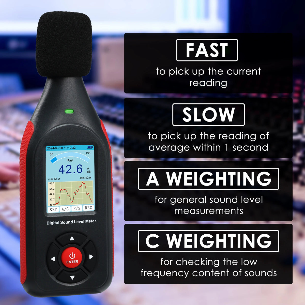 Digital Sound Level Meter with Data Logging