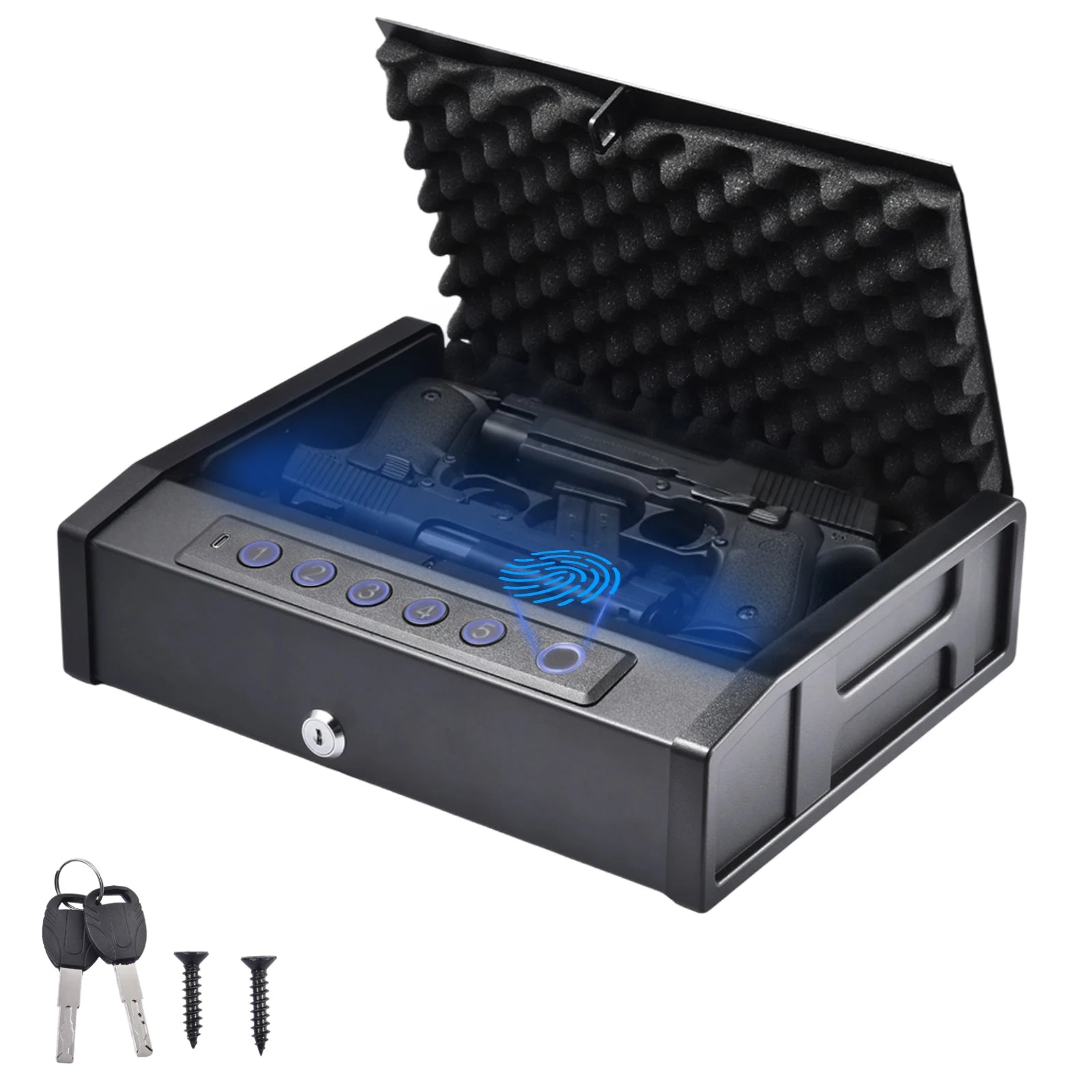 Domáca bezpečnostná schránka s pokročilou ochranou prístupu