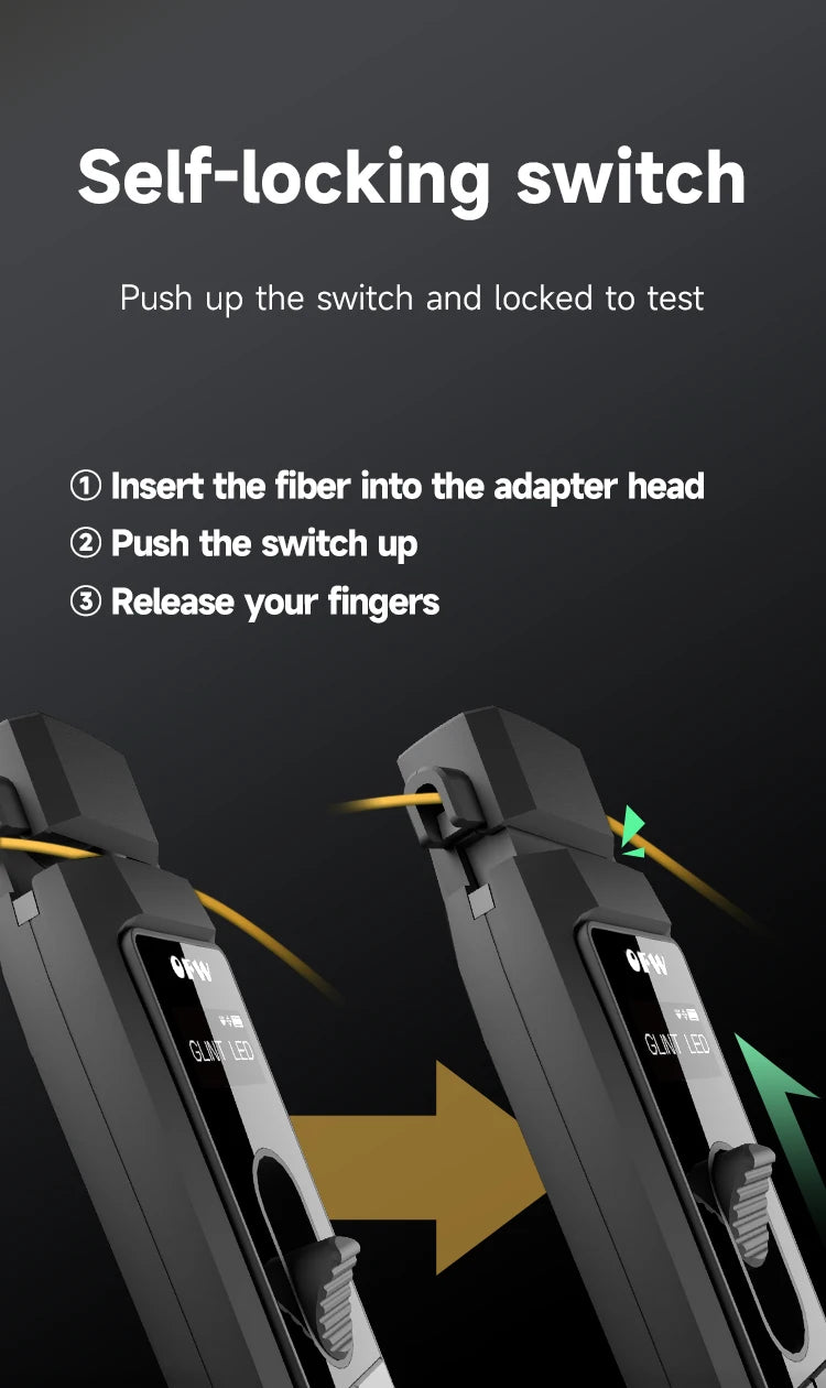 FWD-01 Live Fibre Identifier with Visual Fault Locator