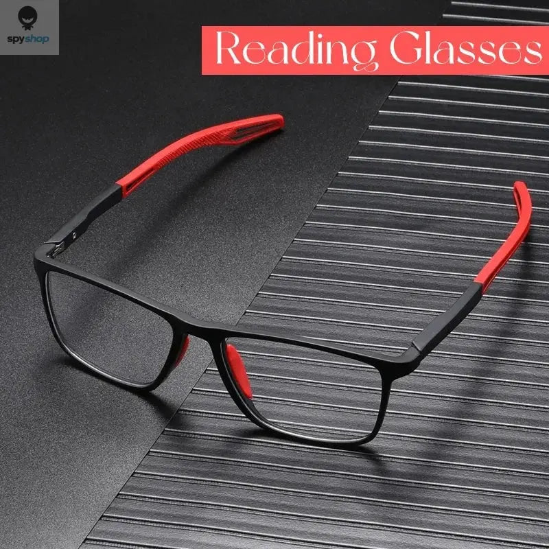 Anti-blue Light Reading Glasses Ultralight TR90 Sport Presbyopia Eyeglasses Women Men Far Sight Optical Eyewear Diopters To +4.0 Spy-shop.com
