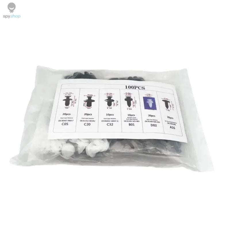 Auto Fastener Clip Mixed Car Body Push Retainer Pin Rivet Bumper Door Trim Panel Fastener Kit Car Clips Box or Bag packaging