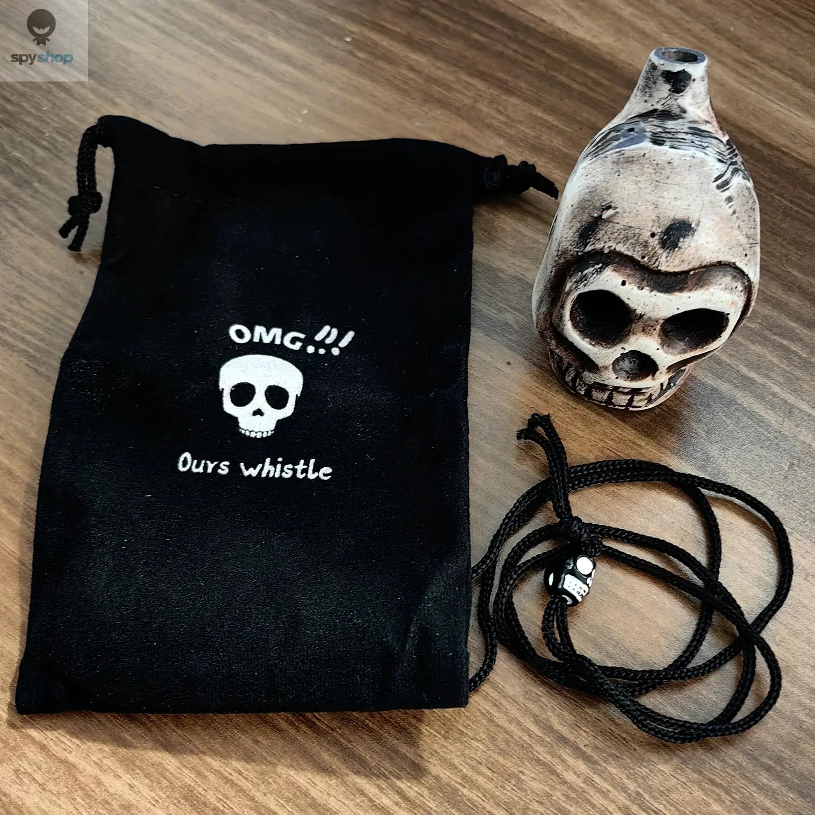 Aztec Death Whistle Skull Spooky Human Death Scream Loud Whistle Authentic Human Prank Battle Whistle Camping Emergency Tools Spy-shop.com