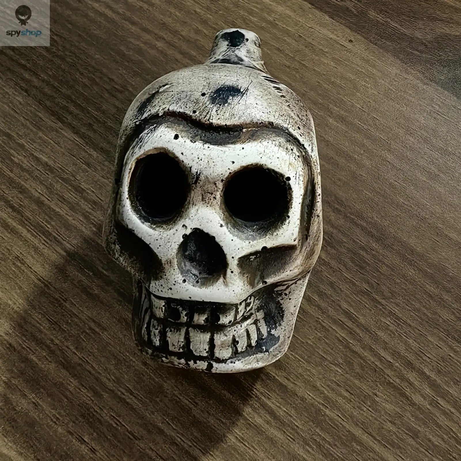 Aztec Death Whistle Skull Spooky Human Death Scream Loud Whistle Authentic Human Prank Battle Whistle Camping Emergency Tools Spy-shop.com